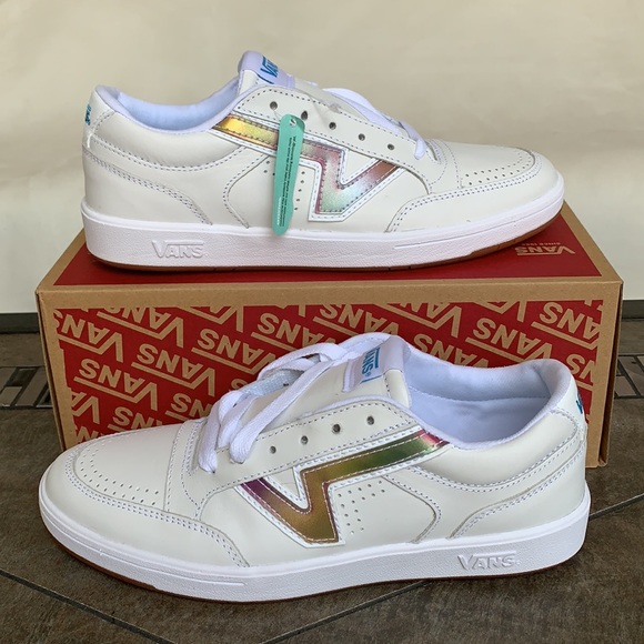 VANS LOWLAND Cc Rainbow True White/RAINBOW MEN’s - Picture 3 of 13